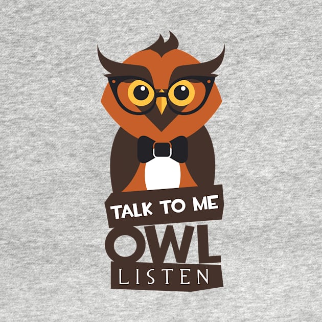 owl listen by positivedesigners